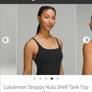 Strappy Nulu Shelf Tank Top